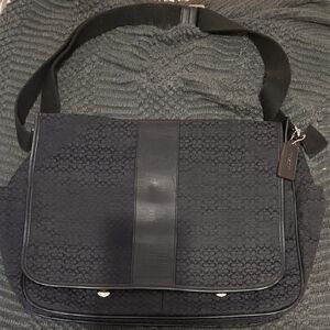 Coach Black Men's‎ Messenger Bag